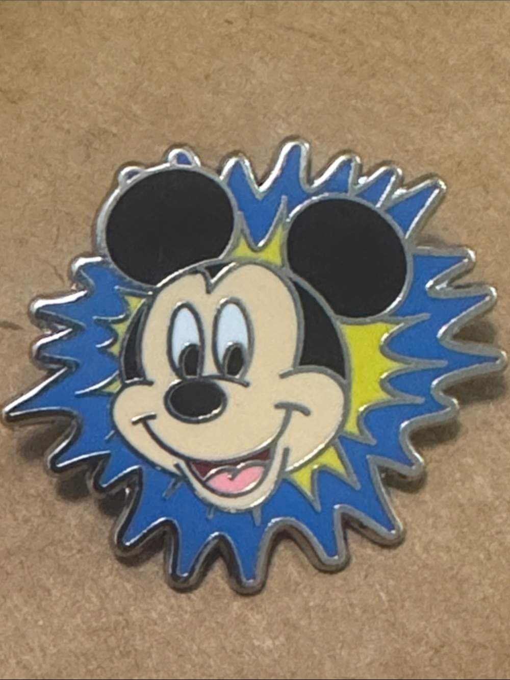 5/$25 Disney Blue Starburst Mickey Pin